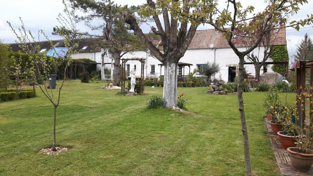 La Longere Des Glycines Bed & Breakfast Egligny Eksteriør bilde